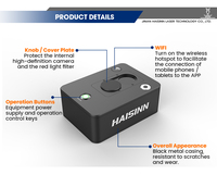 Nouvel aligneur visuel automatique de buse laser HAISINN, outil de centrage intelligent, calibrage, sécurité Classe 1, WiFi sans fil