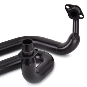 Sistema di Scarico Completo per Moto, Modifica Silenziatore per Yamaha <span class=keywords><strong>Drag</strong></span> <span class=keywords><strong>Star</strong></span> V <span class=keywords><strong>Star</strong></span> <span class=keywords><strong>650</strong></span> XVS650 DS650 XVS400 650A DRAGSTAR 400 - Product Image 3