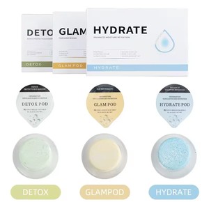 Büyük Köpük Oksijen Kapsülü Glam Revive B I Detoks Nemlendirici Saf 24K Altın Parçacıklı CO2 Kapsülü (Salonlar İçin) - Product Image 5