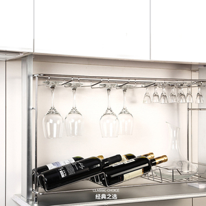 Étagère à vaisselle coulissante pour armoire de cuisine, organisateur de garde-manger - Product Image 3