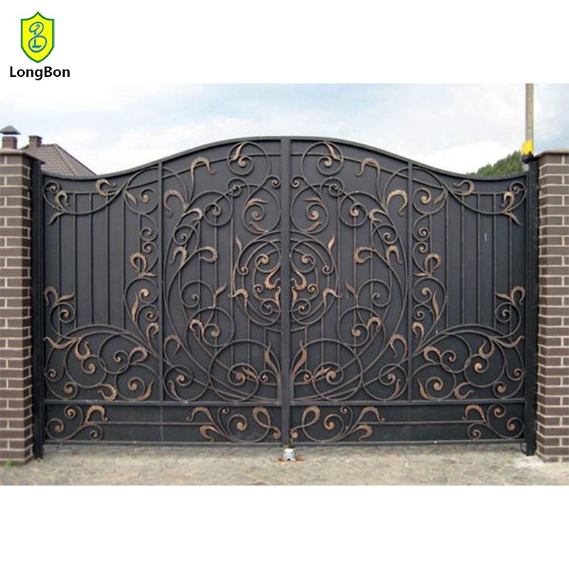 Modern Australian Style Iron Villa Entrance