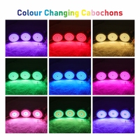 Nouvelle conception, grand diamètre 100 mm, 36 LED, éclairage pilote LED RVB, lumières LED pour parcs à thème