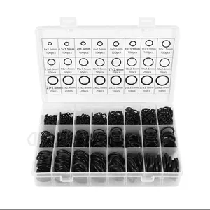ส่วนประกอบโอริงซีลสีดำ24ขนาด Sets1200pcs ยางไนไตรล์ทนอุณหภูมิสูงกันน้ำและกันน้ำมัน - Product Image 5