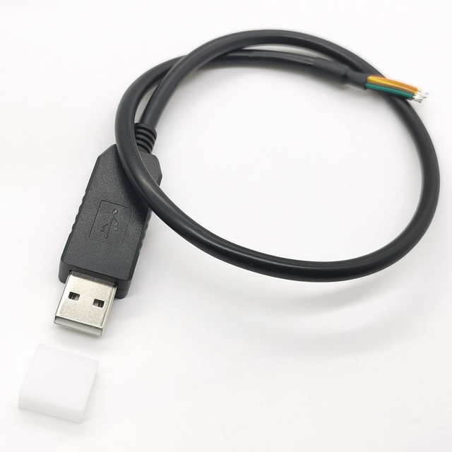 FTDI 5V RS232 Mini B 5p USB to RJ9 RJ11 4p4c 6p6c Serial Cable