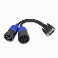 Adaptateur Nexiq pour camion diesel, connecteur USB OBD mâle 6 broches 9 broches DB15, 12-24V, 220g, PN 405048, lecteur de code, garantie 1 an