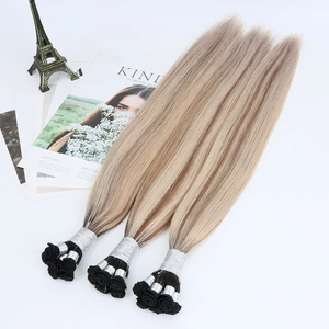 ผมต่อแบบเย็บมือ Jasmine Beauty คุณภาพสูง ผมแท้บริสุทธิ์จากโรงงานผู้ผลิต  จัดเรียงเกล็ดผม  คัตติเคิล อัลไลน์  คาเบลโล นาทูรัล - Product Image 6