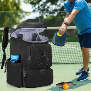 Custom Pickleball Paddle Bag Rugzak Pickleball Uitrustingstas Met Schoenenvak Voor Mannen Vrouwen