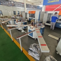 Máquina de engarzado de esquinas de alta resistencia Tianchen, máquina para fabricar ventanas con motor de rodamientos, fácil de operar, 380V, para ventanas/puertas de aluminio