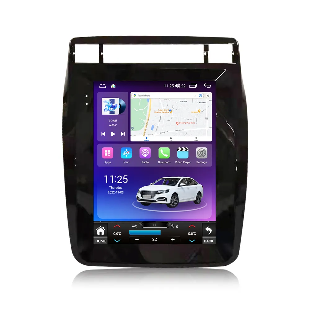 NaviFly सिस्तेमा डे ऑडियो पैरा एल Vw Touareg 2010-2017 के लिए कार 360 डिग्री coche कैमरा प्रणाली आईपीएस स्मार्ट स्क्रीन 4G वाईफ़ाई