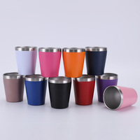 Bouteille d'eau, tasse à café et gobelet à lait en acier inoxydable 304 pour enfants – Personnalisable, petite capacité, design décontracté – Vente en gros