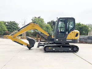 รถขุดขนาดเล็ก 6 ตัน รุ่น XE60GA ที่เชื่อถือได้ แข็งแรงทนทาน พร้อมระบบไฮดรอลิก เหมาะสำหรับการใช้งานระยะยาว - Product Image 1