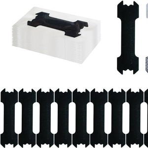 Bandes nasales anti-ronflement noires pour adultes, transfrontalières, avec bandes de soutien élastiques pour l'expansion physique et le soulagement respiratoire, pour des voies respiratoires claires - Product Image 5