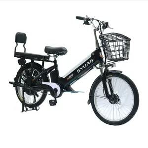 녹색 전원 성인 전기 자전거 판매 리튬 배터리 전기 도시 자전거 22 "48V 화물 전자 자전거