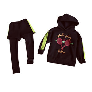 Sudaderas Lisas y Pantalones Harem Casuales para Niñas, Compras en Línea para Niños, Conjuntos Infantiles, Compra al por Mayor de China - Product Image 1