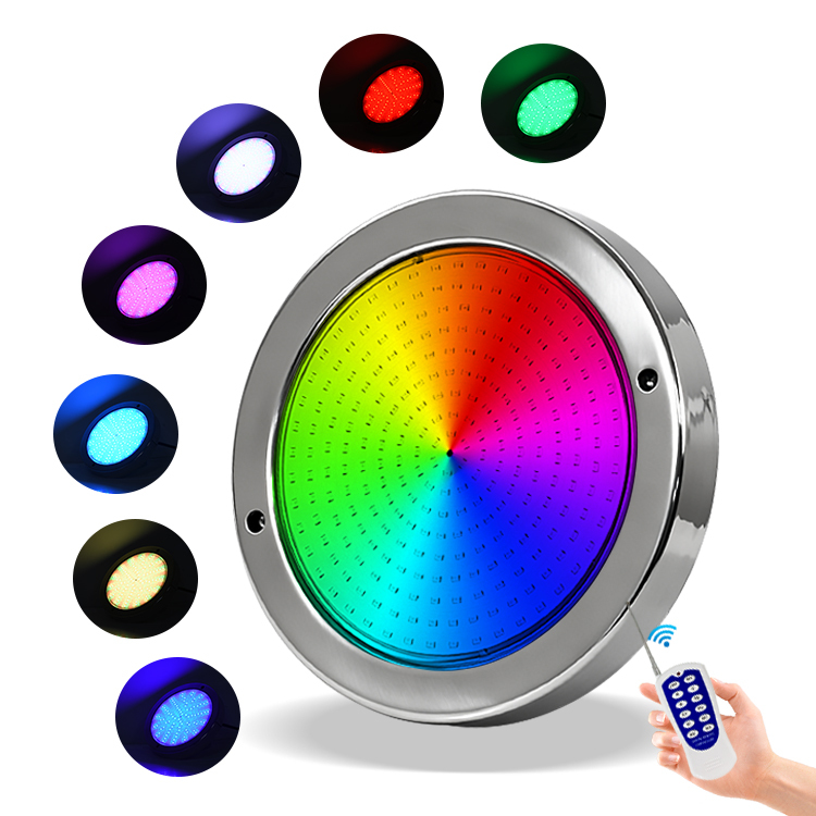 Durable 316L Stainless Steel 12V Underwater Ip68 Waterproof12W 18W 25W 35W RGB LED Swimming Pool Lights