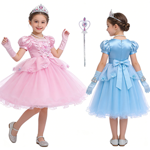 Disfraces de Carnaval para Niñas, Disfraces de TV y Películas, Vestido de Princesa Elsa y Anna, Disfraz de Halloween para Niñas, Disfraz de Cosplay - Product Image 2