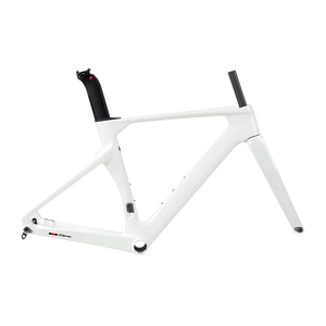 Vente chaude R10Pro 700C vélo de <span class=keywords><strong>course</strong></span> sur route <span class=keywords><strong>cadre</strong></span> en Fiber de carbone avec routage interne des câbles frein à disque coupe-vent transfrontalier - Product Image 1