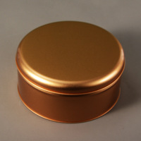 Boîte métallique ronde vide personnalisée en usine, gaufrée, OEM ODM, pour dattes, baklava, gâteaux, biscuits, desserts, qualité alimentaire, emballage cadeau