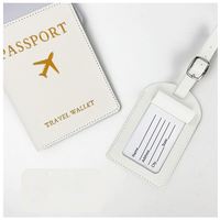 Couverture de passeport en cuir PU de luxe personnalisée avec logo, impression sérigraphique, cadeau de voyage, cadeau de mariage, accessoire de mode