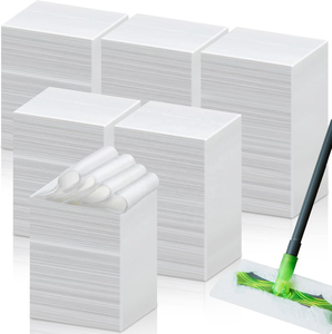 XL Size Sweeper Cleaner Dry and Wet Mop Kit for Cleaning Hardwood and Floors Disposable Non-woven Tissue Cleaning Mops