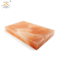 Brique/bloc/dalle 30cm * 20cm * 3.75cm de salle de spa de sel de l'Himalaya de cristal rose de haute qualité de fabrication du Pakistan