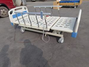 CH 수동 금속 병원 침대 가정 간호용 임상 의료 침대 간호 환자용 침대 2년 보증 내구성 및 편안함 - Product Image 3