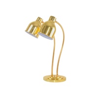 2 têtes 500W Hotel Restaurant lampe chauffante pour aliments ampoule chauffante autoportante lampe chauffante table Lanterne buffet chauffe-aliments