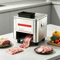 Machine à découper le poulet en dés, en acier inoxydable, pour la préparation de cubes de viande pour restaurants, idéale pour la transformation de viande congelée