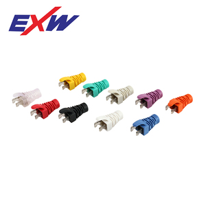 Conector RJ45 Cat <span class=keywords><strong>6</strong></span> Cat 5e UTP <span class=keywords><strong>STP</strong></span>, Cubierta de Goma para Conector - Product Image 3