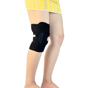 Ginocchiera in Neoprene Personalizzata dal Produttore con Stabilizzatori Laterali, Supporto Compressivo per Alleviare il <span class=keywords><strong>Dolore</strong></span> al <span class=keywords><strong>Ginocchio</strong></span> nella Riabilitazione Sportiva - Product Image 4