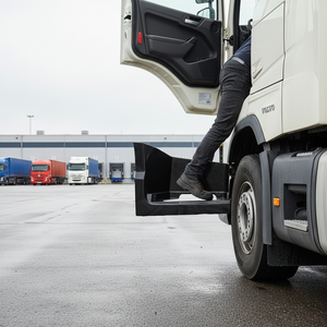 Fabricante profesional ABS Color negro Liso Paso derecho para VOLVO FH4 - Product Image 3