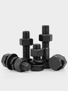 Bu lông và đai ốc lục giác cỡ M10 cường độ cao của Trung Quốc, thép và cacbon cấp 8.8, tiêu chuẩn M40/M28/M16, theo tiêu chuẩn DIN933 - Product Image 4