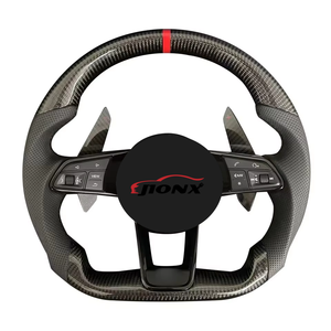 Volant de manette de vitesse en carbone forgé personnalisé pour <span class=keywords><strong>Audi</strong></span> B9 A3 A4 A5 <span class=keywords><strong>S4</strong></span> S5 A6 Q7 TT R8 S6 RS3 RS4 RS7 A8 Q5 S3 B8 RS5 Sport - Product Image 5