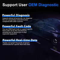 Outil de diagnostic automobile Vgate VLinker MC+ Bluetooth 4.0 ELM327 OBD2 pour Android IOS