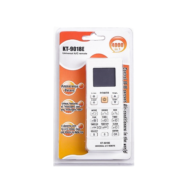 Universal Air Conditioner Remote Control A/C Conditioning Controller KT-9018E AC Universal Remote Control for Air Conditioner