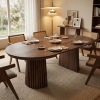 Tables de Salle à Manger en Bois Turc Élégantes et Transformables pour Cuisine et Table en Chine