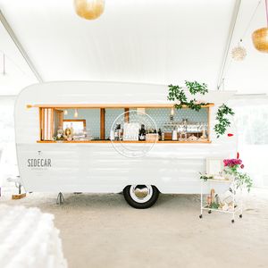 2025 Small Business Fully Equipment Mobile Fast Food <b>Cart</b> Crepe Food Truck With Extension Concession Food Trailer - Product Image 1