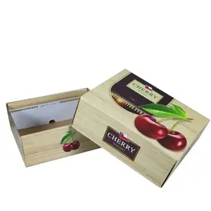 과일과 야채를 위한 전문화된 신선한 과일 판지 상자 마분지 상자