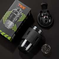 Bouteille de shaker de 24 oz en Tritan sans BPA pour mélange de protéines, idéale pour une utilisation avant/après l'entraînement, adaptée aux adultes et aux mélanges de protéines.