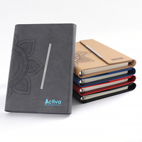 Carnet de notes en cuir vintage Offre Spéciale personnalisé A5 Carnet de notes d'affaires simple Carnet de notes rechargeable