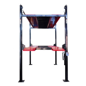 Triple Car Stacker Four <b>Post</b> Lift 3 <b>Level</b> Hydraulic Car Parking Lift - Product Image 3