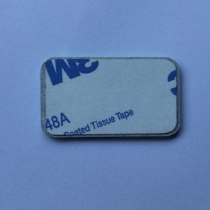 مصنع مخصص ، حروف مرفوعة بالماس ، تأثير عاكس للطلاء ، لوحة ملصق معدني أخضر - Product Image 5