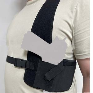 ユニバーサルショルダーホルスタークイックドローガンホルスター隠しキャリーアンダーアームアジャスタブルチェストホルスター - Product Image 4