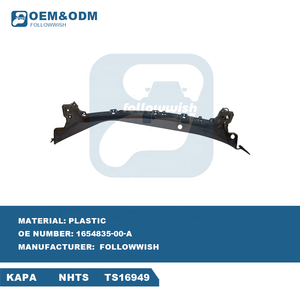 Followwish Modèle de voiture automobile 3 de rechange <span class=keywords><strong>Pare</strong></span>-<span class=keywords><strong>brise</strong></span> avant Plaque de collecte d'eau de pluie Partie Plaque de bras d'essuie-glace pour Tesla Model 3 - Product Image 2