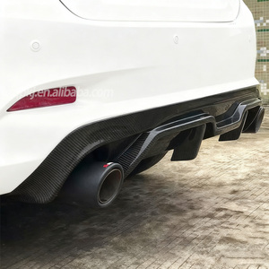 Spoiler Posteriore in Fibra di Carbonio per <span class=keywords><strong>Mazda</strong></span> <span class=keywords><strong>3</strong></span> Axela <span class=keywords><strong>Hatchback</strong></span> 17-19, Kit Carrozzeria - Product Image 2