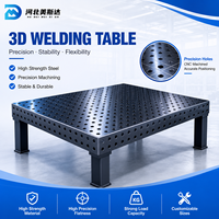 Nouvelle station de soudage 3D HebeiMeisida Heavy Duty D28, haute planité, dimensions personnalisées, acier, revêtement en nitrure, soudage