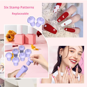Lápiz de Silicona Portátil para Decoración de Uñas, Calidad de Salón, para Diseños de Uñas DIY, Herramienta de Manicura para Principiantes, para Mujeres, para Arte - Product Image 3