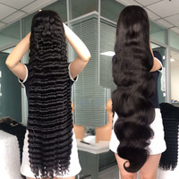 Perruque frontale 13x4 en cheveux humains avec dentelle suisse transparente, perruques frontales HD sans colle en cheveux humains vierges bruts vietnamiens en gros