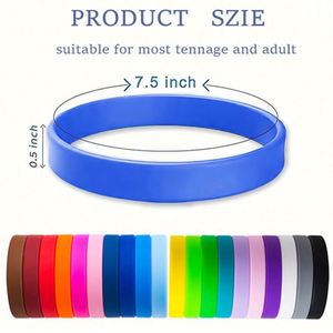 Bracelets en silicone personnalisés avec logo, bracelets en caoutchouc, acheter des bracelets en silicone, bracelet en silicone le moins cher pour cadeau promotionnel - Product Image 2