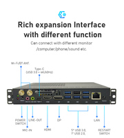 Desktop Performa Tinggi Intel Core i3/i5/i7 Generasi ke-12/13/14 RAM DDR4 SSD, Windows 8/10/11 Linux